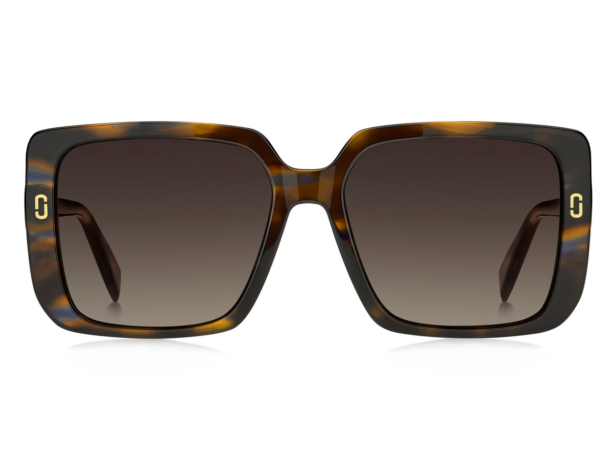 Marc Jacobs Mj 1121/S-54-IWF Horn Brown Blue/ Brown Shaded