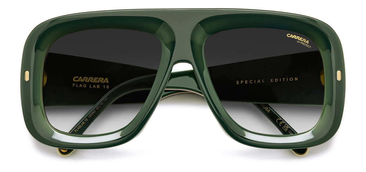 Carrera FLAGLAB 18-57-1ED GREEN 9O DARK GREY SF