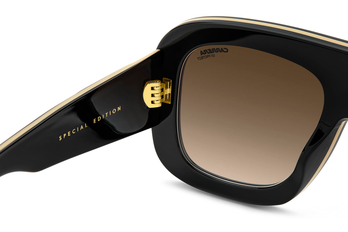 Carrera FLAGLAB 18-57-2M2 BLK GOLD HA BROWN SF