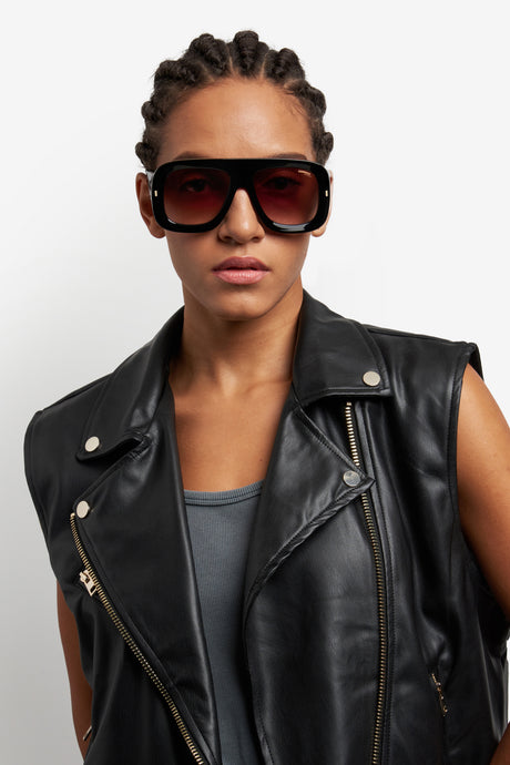 Carrera FLAGLAB 18-57-2M2 BLK GOLD HA BROWN SF