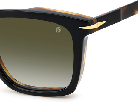 David Beckham DB 7000/S-55-XWY BLKHAVAGL 9K GREEN SHADED
