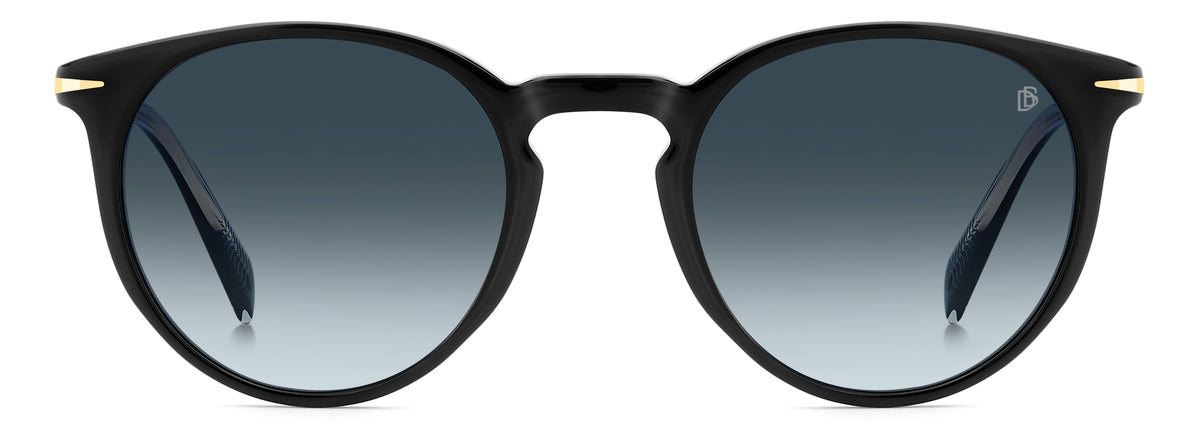David Beckham DB 1139/S-51-807 BLACK GB GREY AZURE