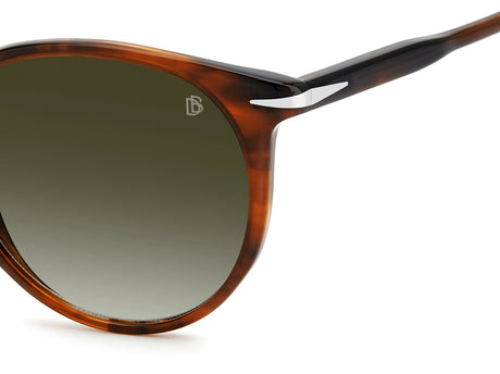 David Beckham DB 1139/S-51-EX4 BRW HORN 9K GREEN SHADED