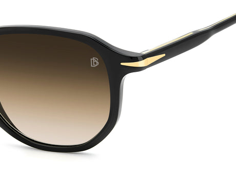 David Beckham DB 1140/S-50-807 BLACK N4 BRW SF BRK