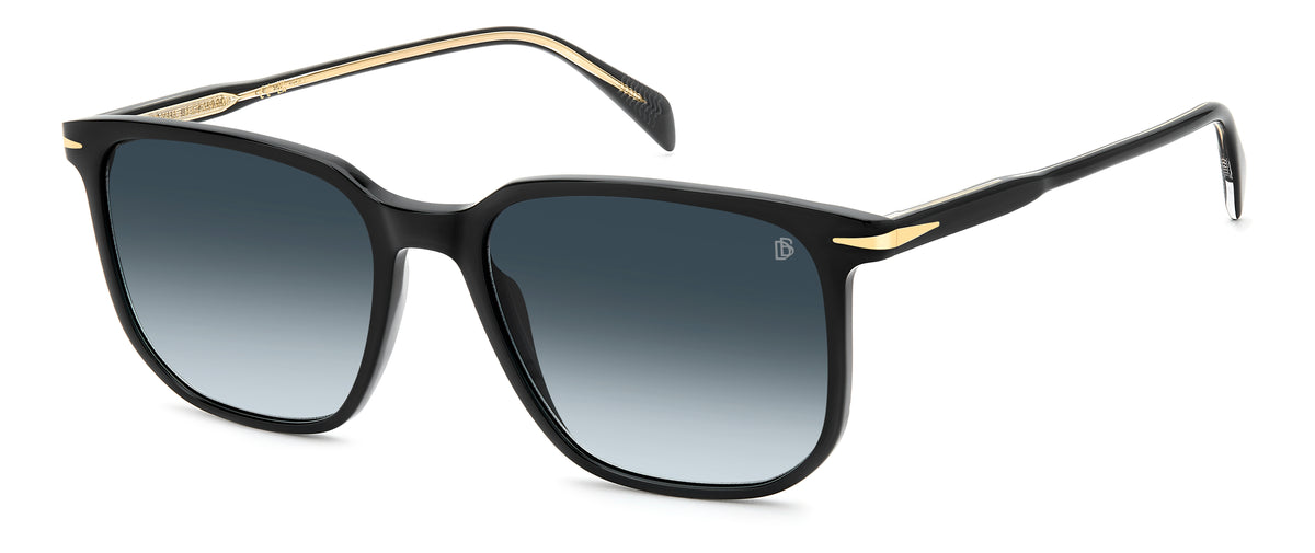 David Beckham DB 1141/S-55-807 BLACK GB GREY AZURE