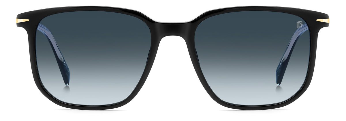 David Beckham DB 1141/S-55-807 BLACK GB GREY AZURE
