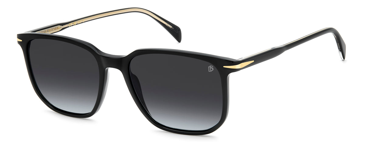 David Beckham DB 1141/S-55-807 BLACK WJ GREY SF PZ