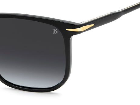 David Beckham DB 1141/S-55-807 BLACK WJ GREY SF PZ