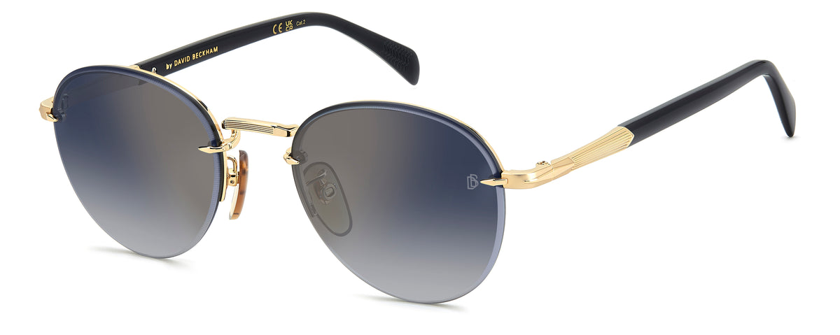 David Beckham DB 1173/S-51-RHL GOLD BLCK 1V BL SF GDSP