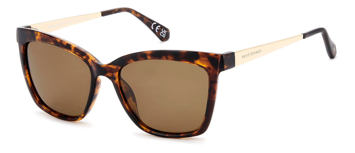 Prive Rivaux Art Crawl/G/S-56-086 Havana/ Bronze Polarized