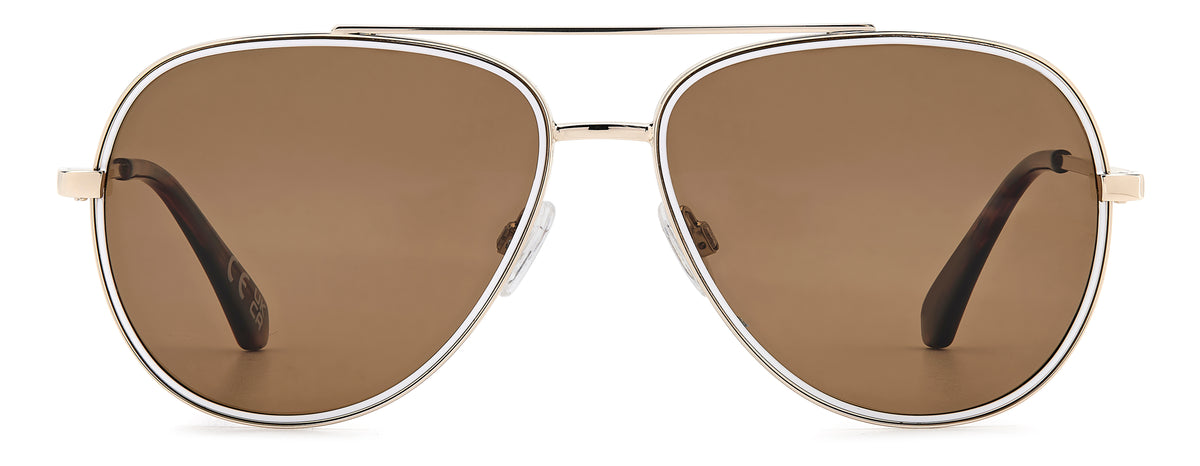 Prive Rivaux Glowin Hour/G/S-60-24S Gold White/ Bronze Polarized