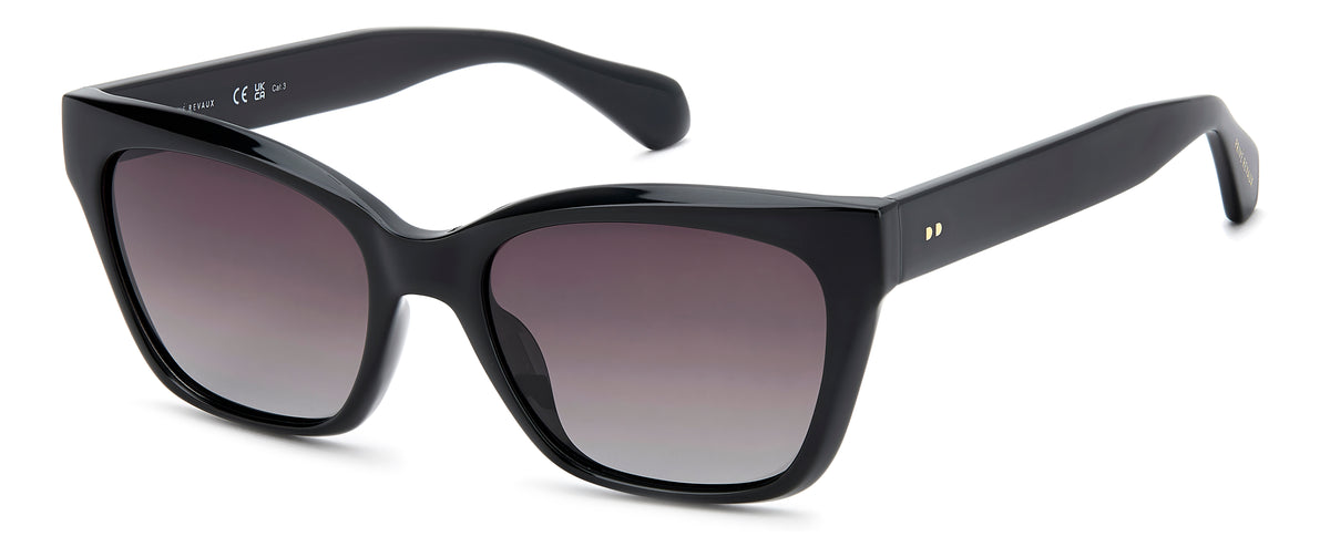 Prive Rivaux Yacht Avenue/S-53-807 Black/ Brown Shaded Polarized
