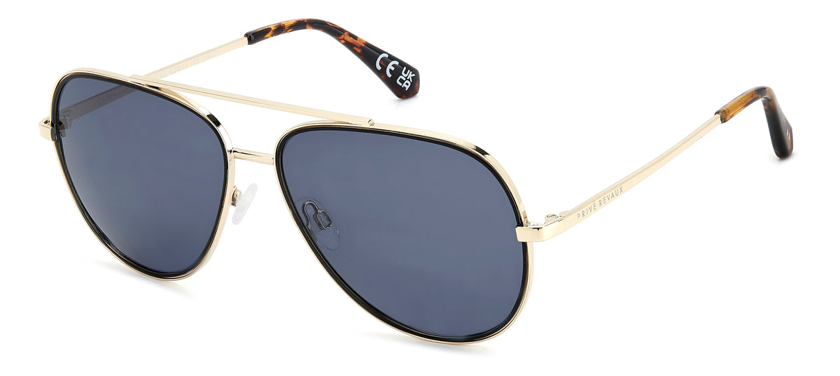Prive Rivaux Earth Pass/G/S-63-2M2 Black Gold/ Grey Polarized