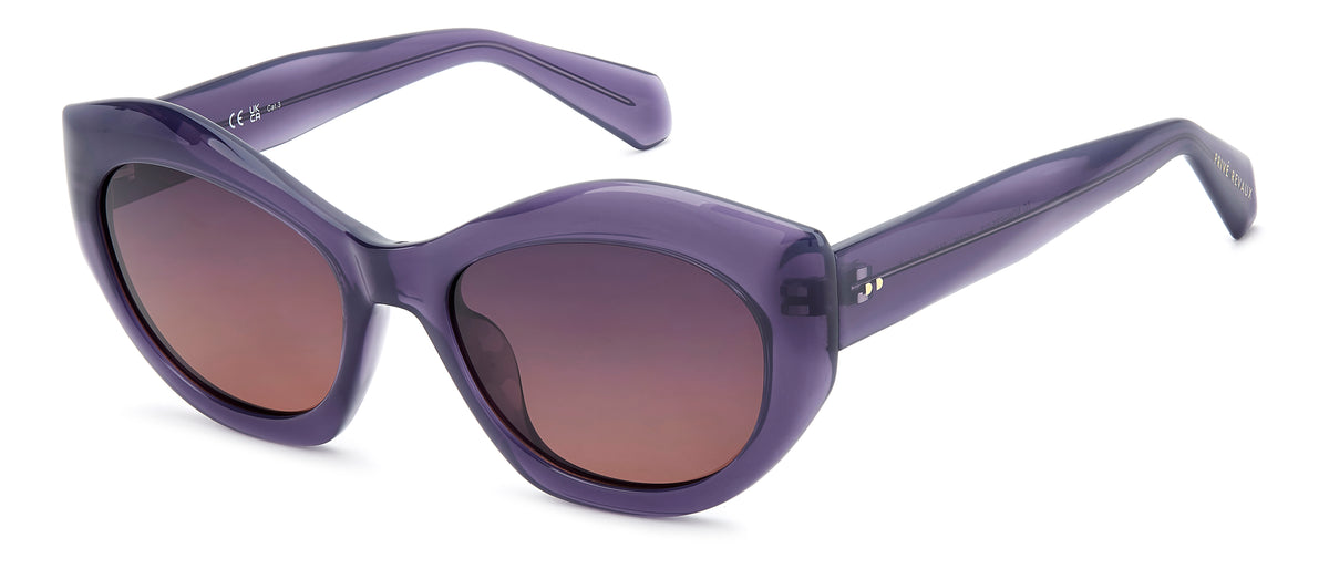Prive Rivaux To Nowhere/G/S-55-WOI Blue Violet/ Violet Mirror Polarized