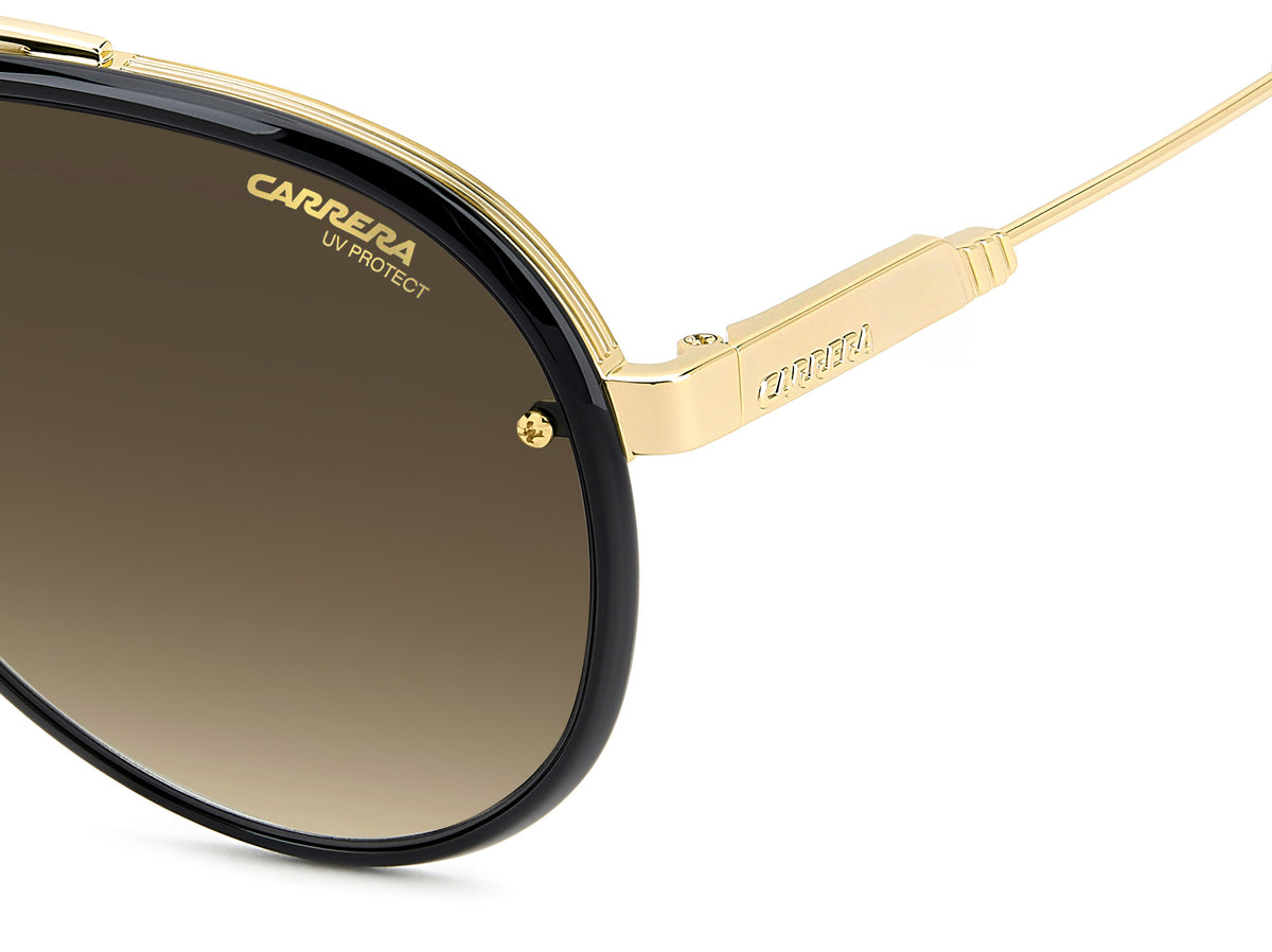 Carrera GLORY-58-RHL GOLD BLCK 86 BK BRW GREEN AR