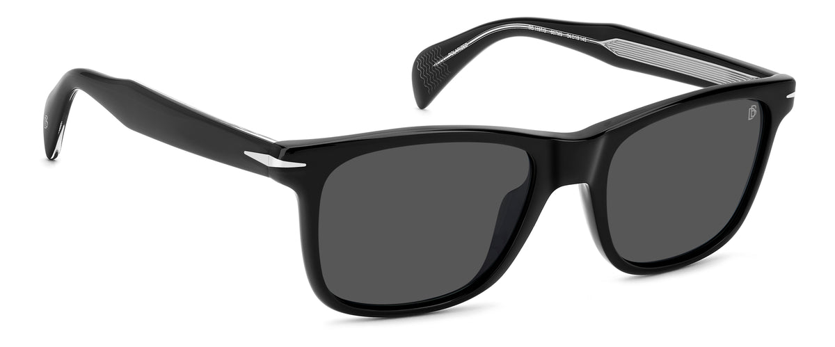 David Beckham DB 1197/S-54-807 BLACK M9 GREY PZ