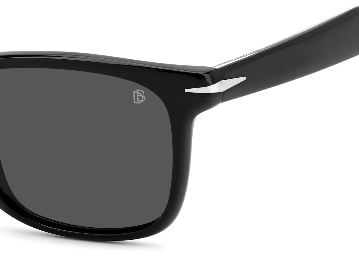 David Beckham DB 1197/S-54-807 BLACK M9 GREY PZ