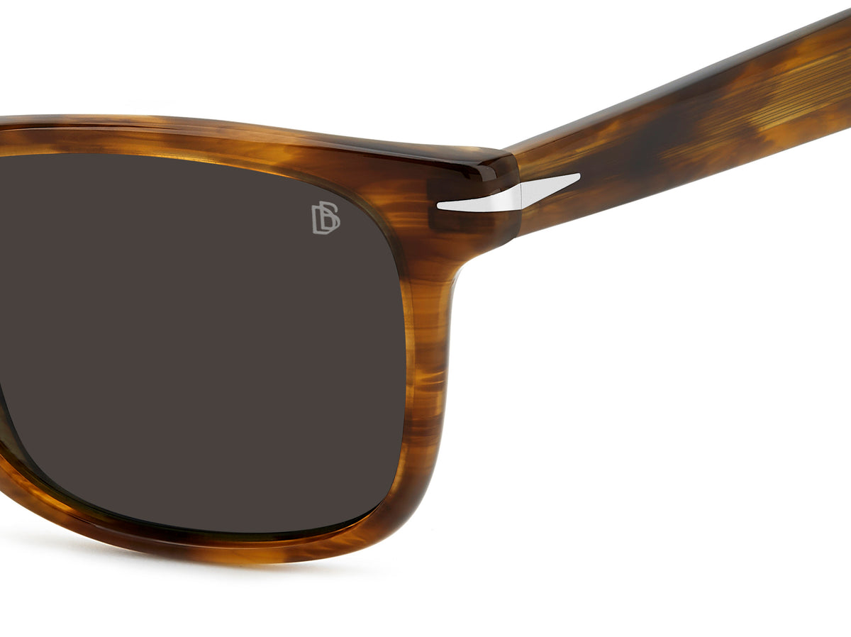 David Beckham DB 1197/S-54-EX4 BRW HORN IR GREY