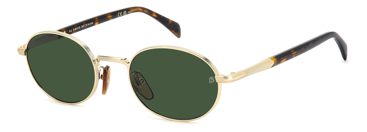 David Beckham DB 1196/S-52-06J GOLD HAVN O7 GREEN LTGREENAF