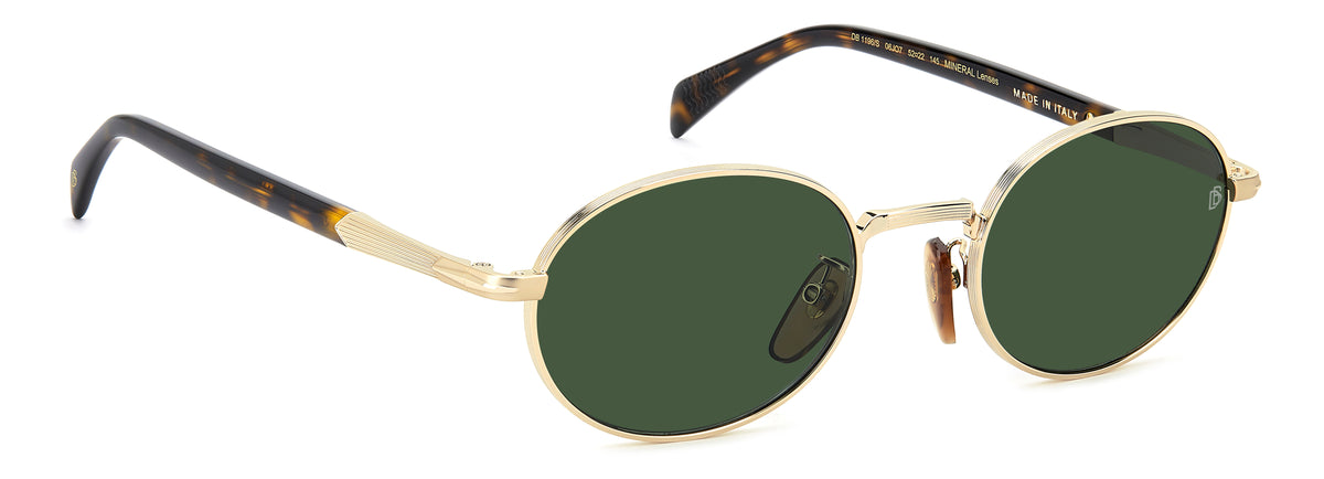 David Beckham DB 1196/S-52-06J GOLD HAVN O7 GREEN LTGREENAF
