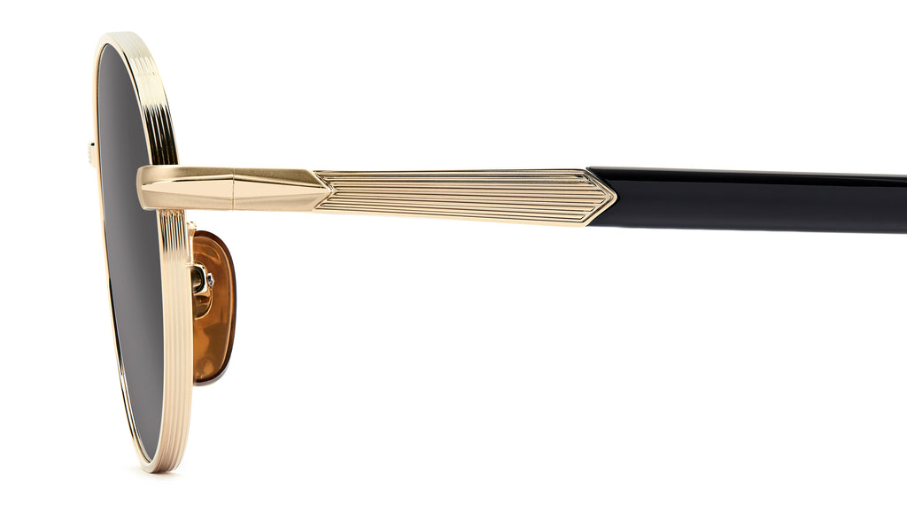 David Beckham DB 1196/S-52-RHL GOLD BLCK IR GREY