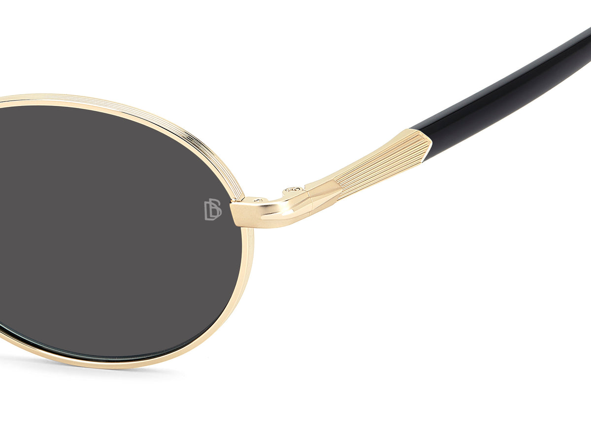 David Beckham DB 1196/S-52-RHL GOLD BLCK IR GREY