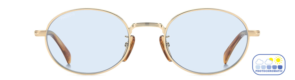 David Beckham DB 1196/S-52-T5U GD BWHORN QZ AZURE FT