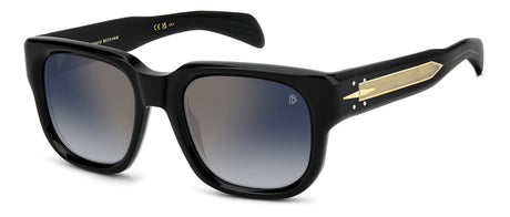 David Beckham DB 7146/S-53-807 BLACK 1V BL SF GDSP
