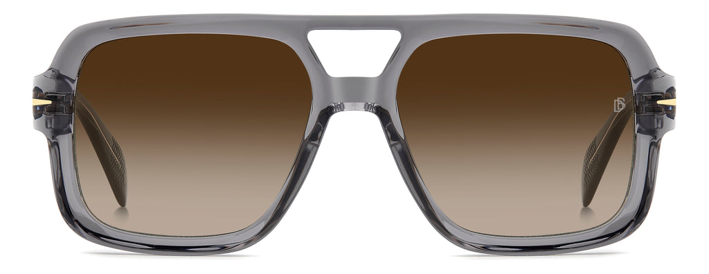 David Beckham DB 7151/S-55-CBL GRY CRY HA BROWN SF