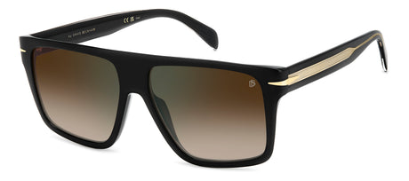 David Beckham DB 7149/S-59-807 BLACK QY BRW SF GRN SP