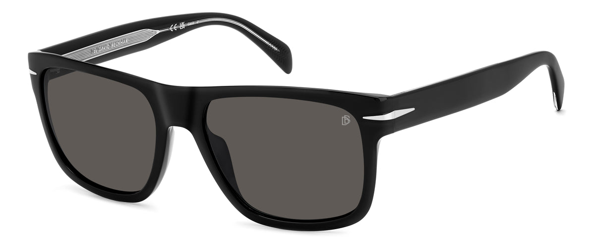 David Beckham DB 7150/S-57-807 BLACK M9 GREY PZ