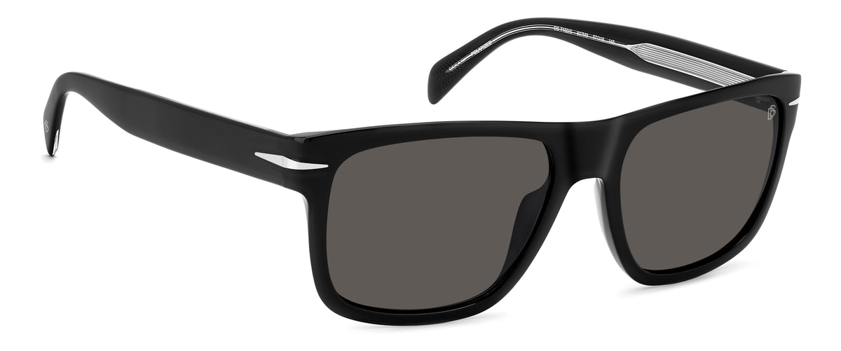 David Beckham DB 7150/S-57-807 BLACK M9 GREY PZ