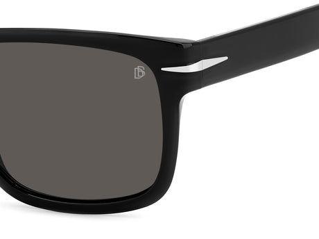David Beckham DB 7150/S-57-807 BLACK M9 GREY PZ