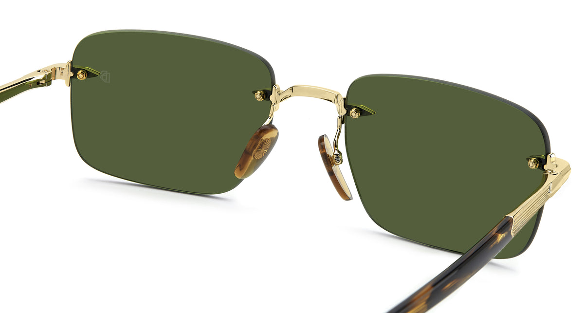 David Beckham DB 1195/S-57-T5U GD BWHORN QT GREEN