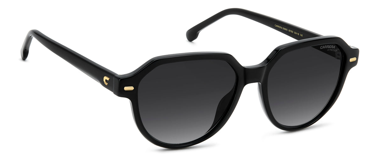 Carrera  3068/S-53-807 BLACK 9O DARK GREY SF
