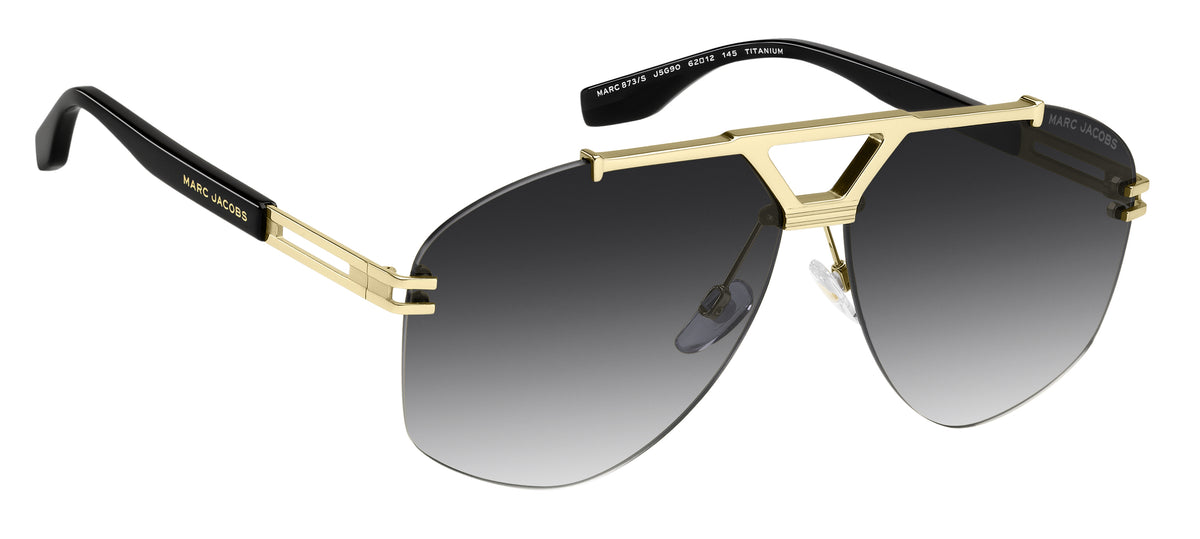 Marc Jacobs MARC 873/S-62-J5G GOLD 9O DARK GREY SF