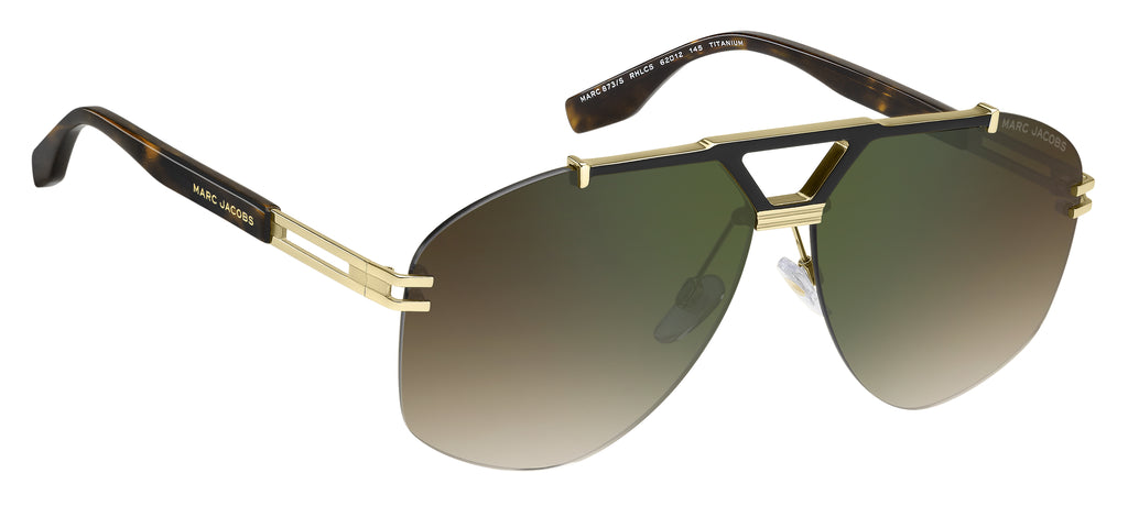 Marc Jacobs MARC 873/S-62-RHL GOLD BLCK CS GRNSF GRNSP