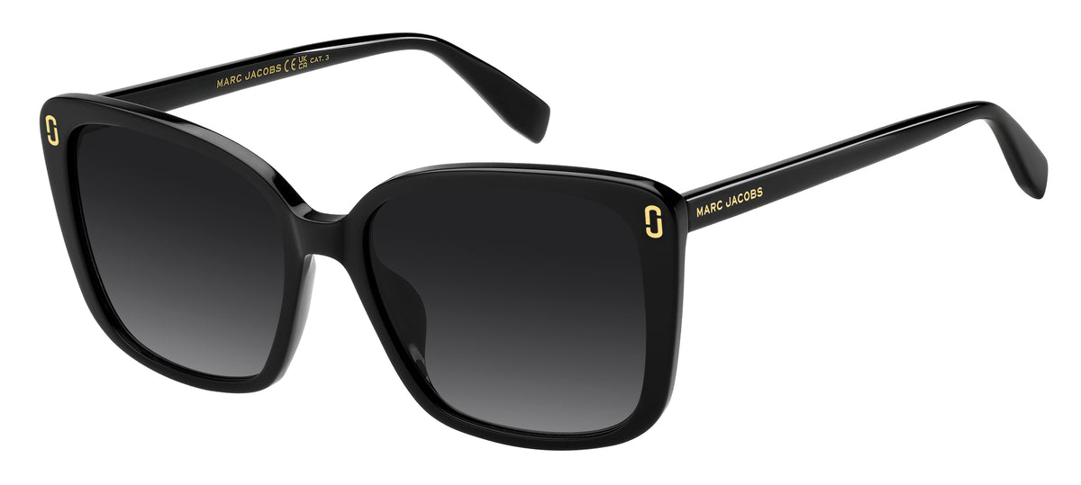 Marc Jacobs MJ 1127/G/S-56-807 BLACK 9O DARK GREY SF