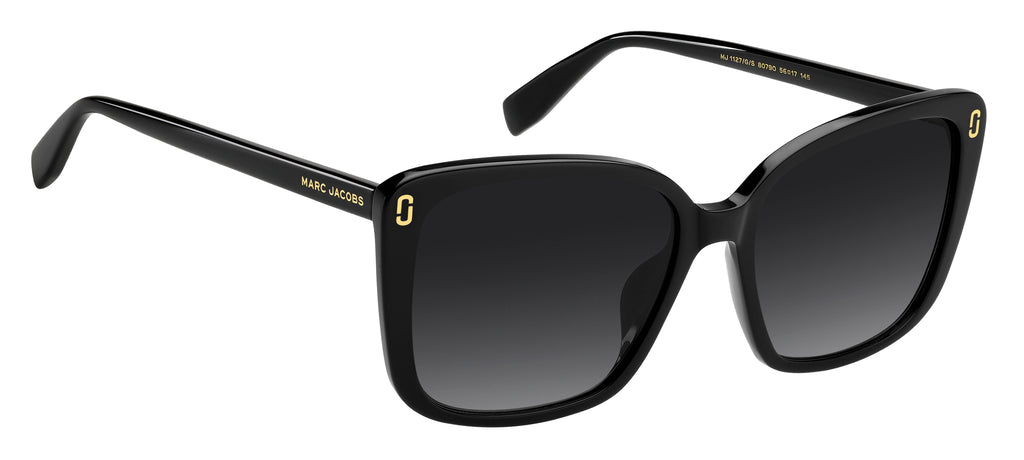 Marc Jacobs MJ 1127/G/S-56-807 BLACK 9O DARK GREY SF