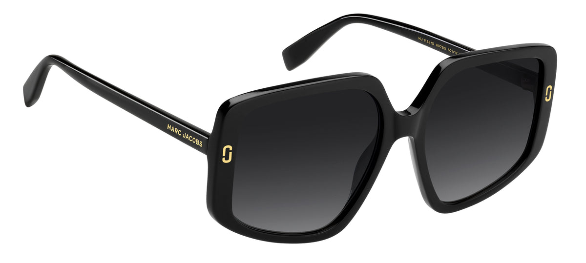Marc Jacobs MJ 1128/S-57-807 BLACK 9O DARK GREY SF