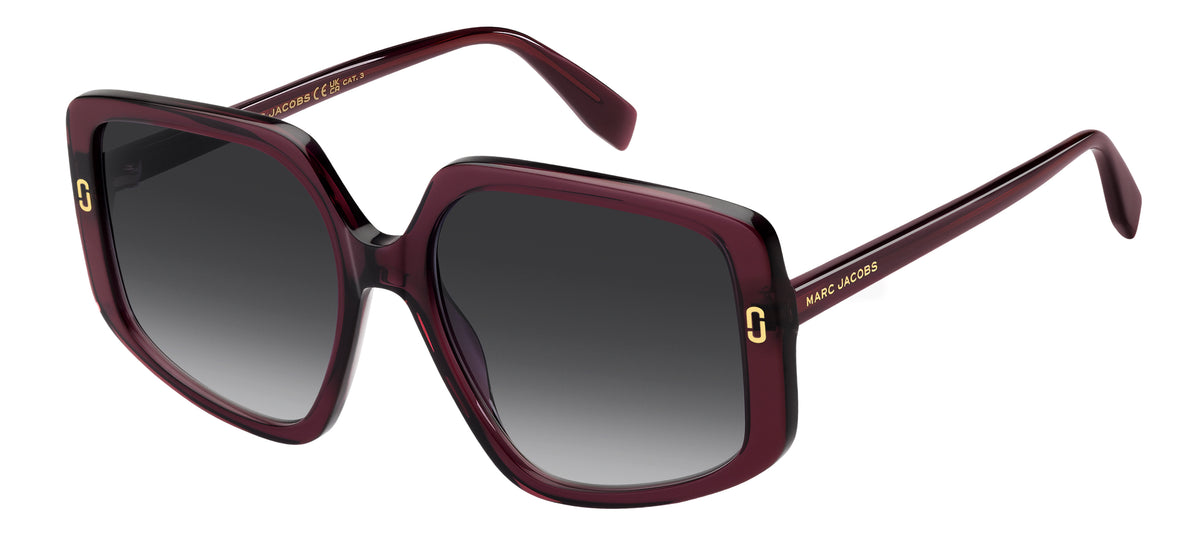 Marc Jacobs MJ 1128/S-57-LHF BURGUNDY 9O DARK GREY SF