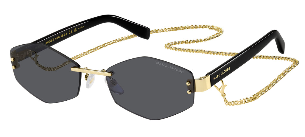 Marc Jacobs MARC 496/S AIR-57-RHL GOLD BLCK IR GREY