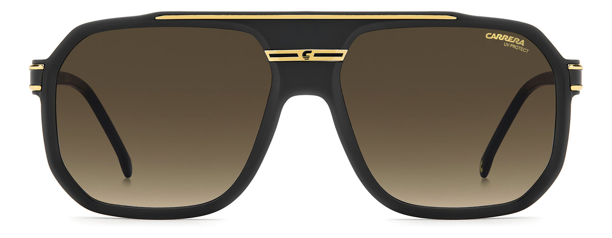 Carrera  1077/S-60-I46 MT BK GD 86 BK BRW GREEN AR