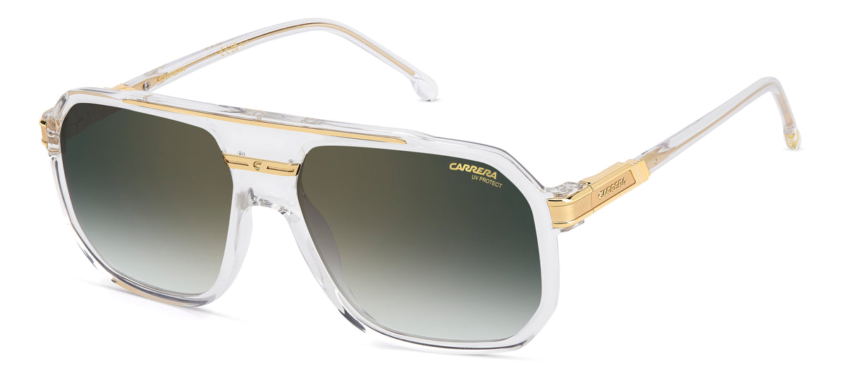 Carrera  1077/S-60-REJ CRYS GOLD D6 GRN SF GDSP AR