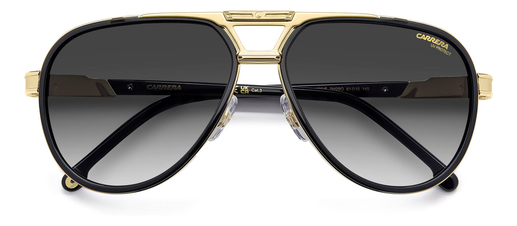Carrera  1076/S-61-2M2 BLK GOLD 9O DARK GREY SF