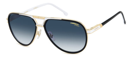 Carrera  1076/S-61-80S BLCK WHTE 08 DK BLUE SF