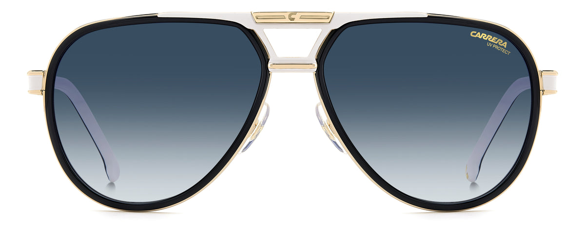 Carrera  1076/S-61-80S BLCK WHTE 08 DK BLUE SF