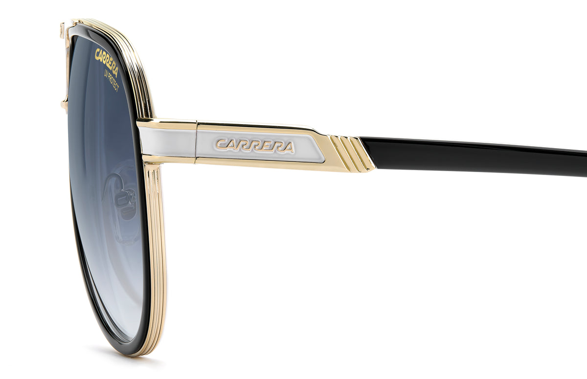 Carrera  1076/S-61-80S BLCK WHTE 08 DK BLUE SF