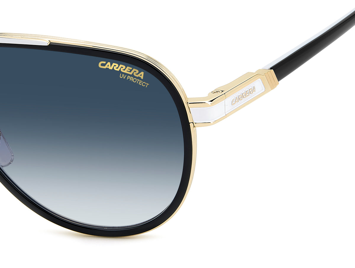 Carrera  1076/S-61-80S BLCK WHTE 08 DK BLUE SF