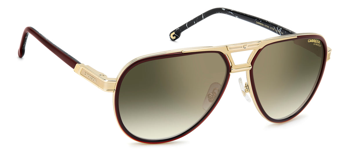 Carrera  1076/S-61-OIT BLACK RED D6 GRN SF GDSP AR